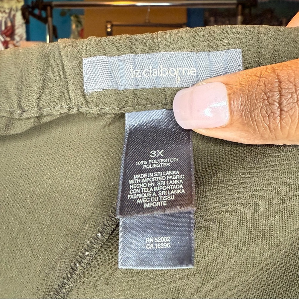 Nycard Collection size 22 women’s Olive Green jacket - Picture 3 of 7